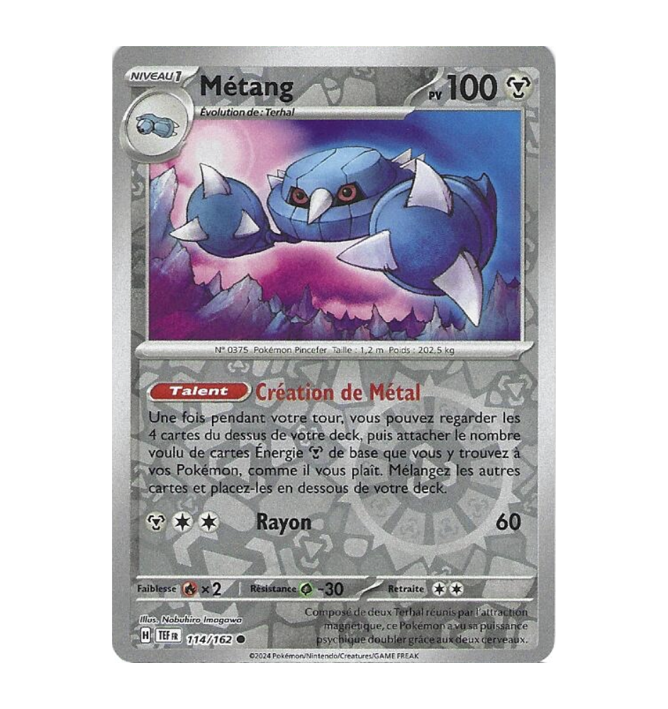 Métang 114/162 Reverse