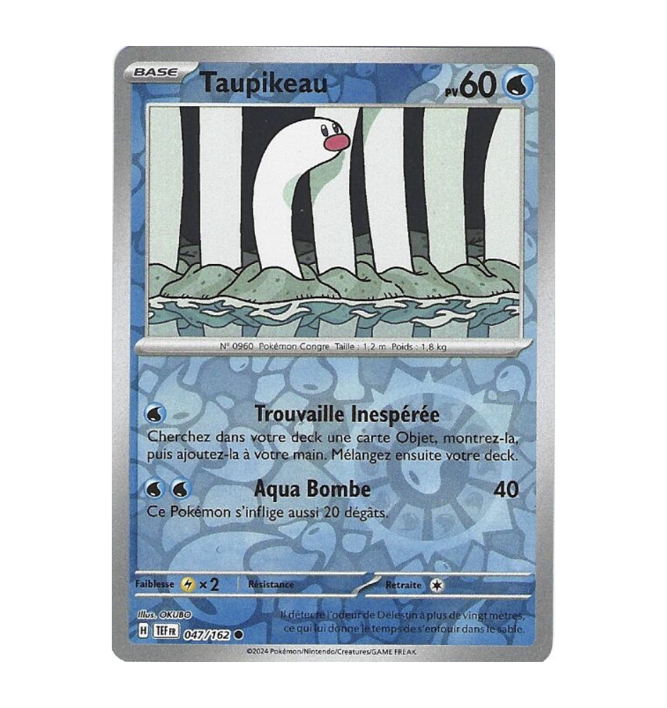 Taupikeau 047/162 Reverse