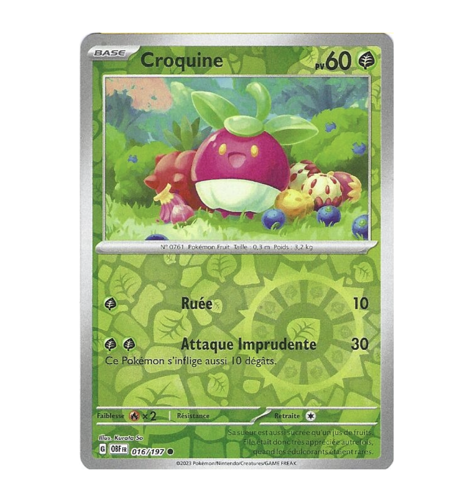 Croquine 016/197 Reverse
