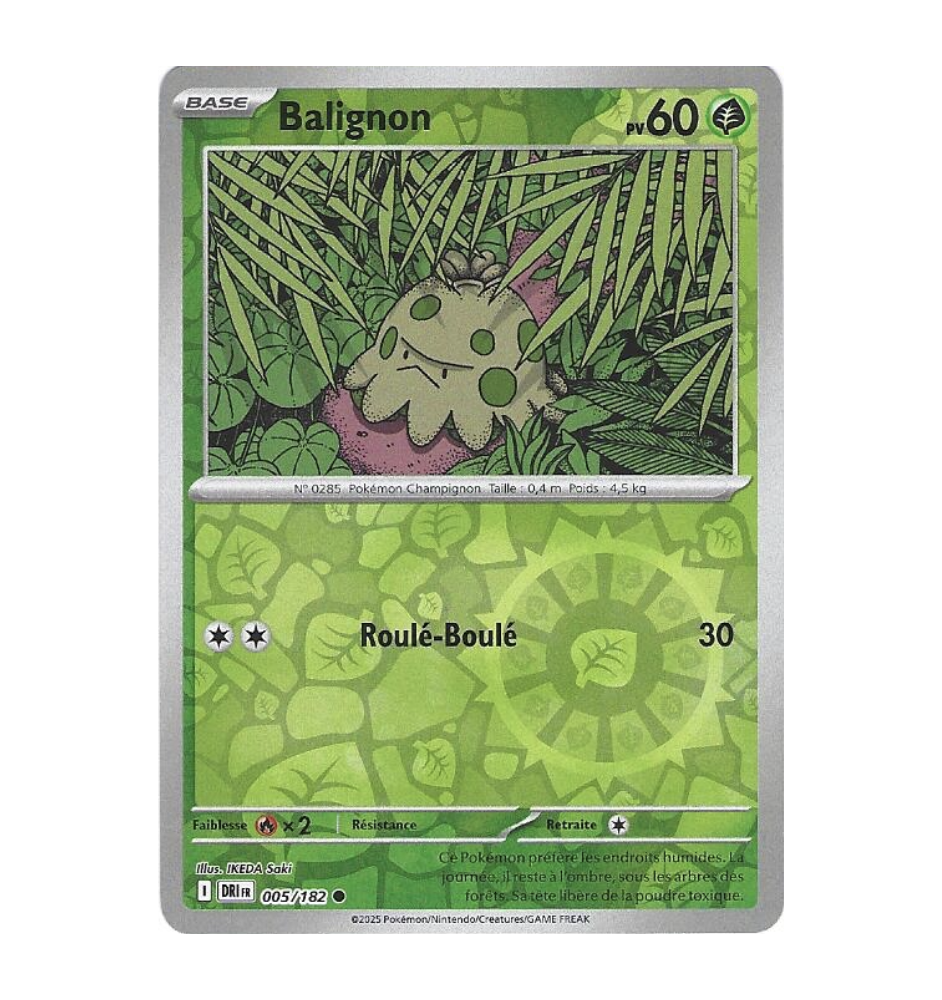 Balignon 005/182 Reverse