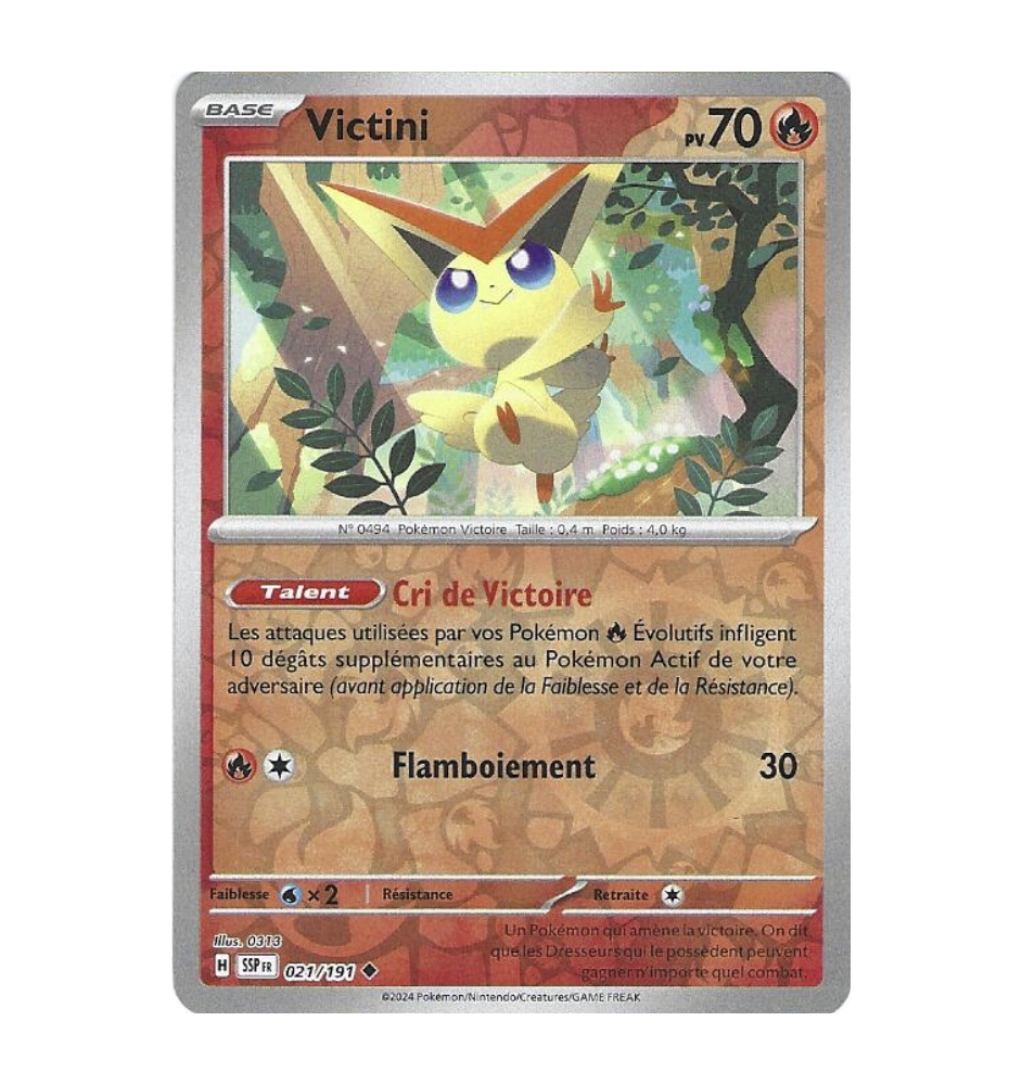 Victini 021/191 Reverse