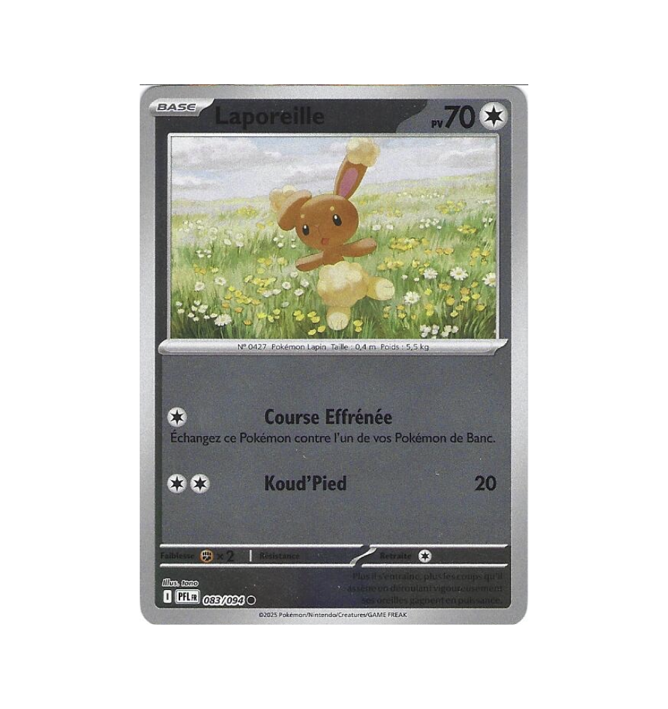 Laporeille 083/094 Reverse