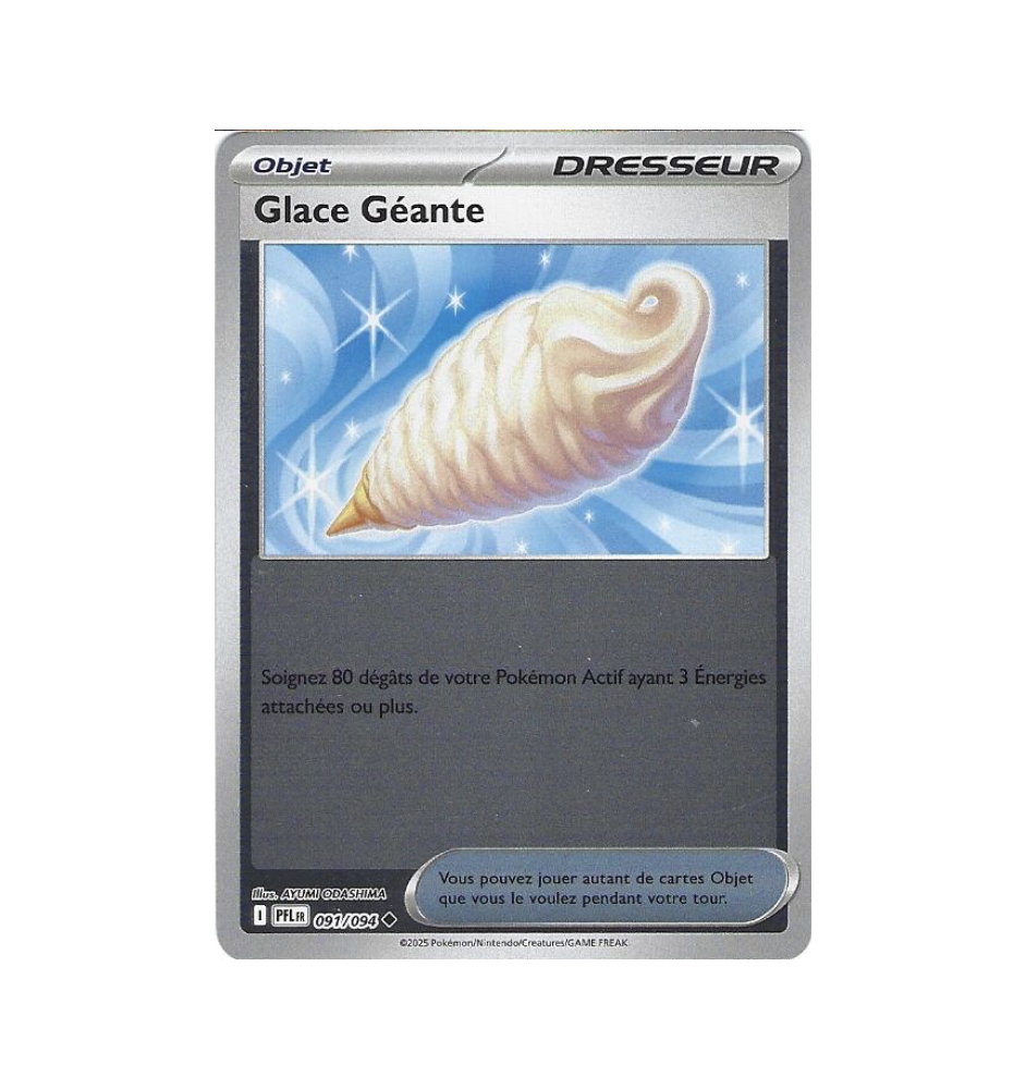 Dresseur Glace Géante 091/094 Reverse