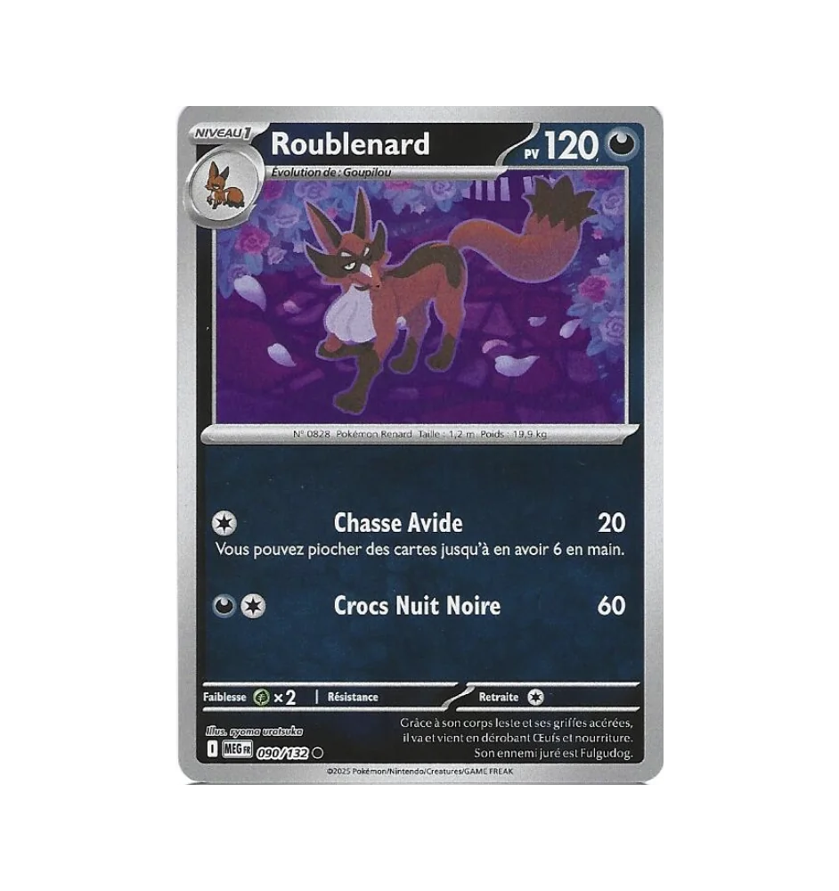 Roublenard 090/132 Reverse MEG Méga-Evolution