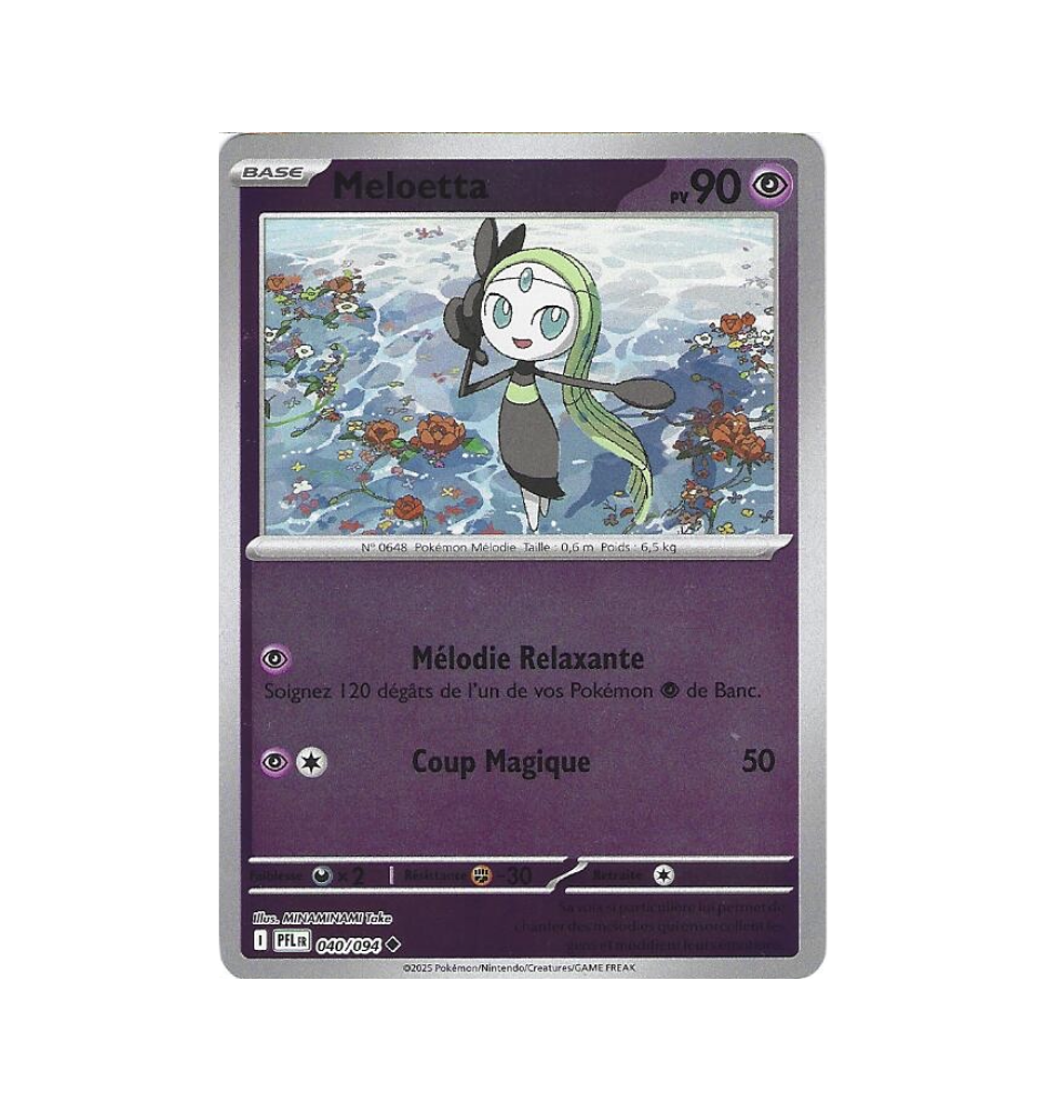 Meloetta 040/094 Reverse