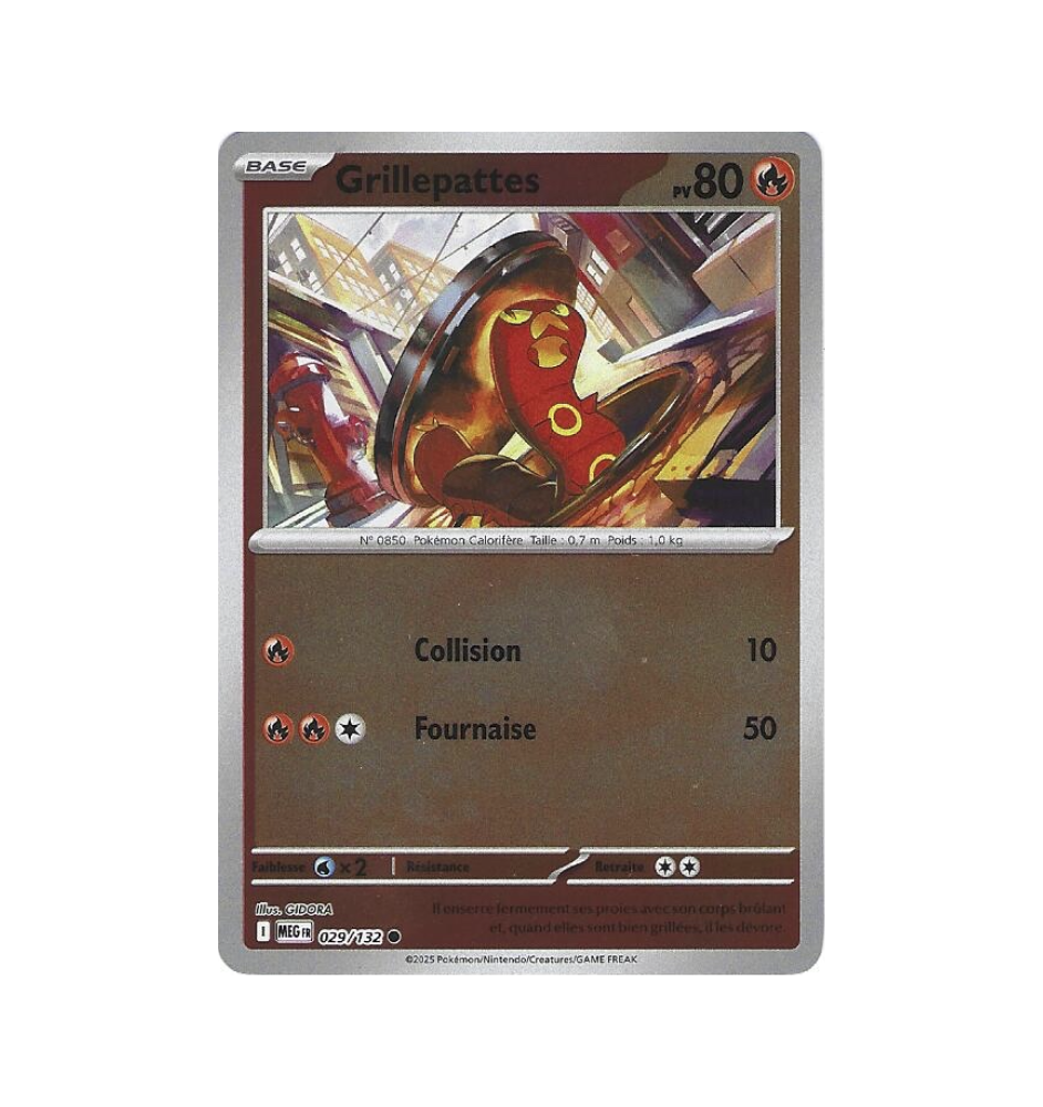 Grillepattes 029/132 Reverse