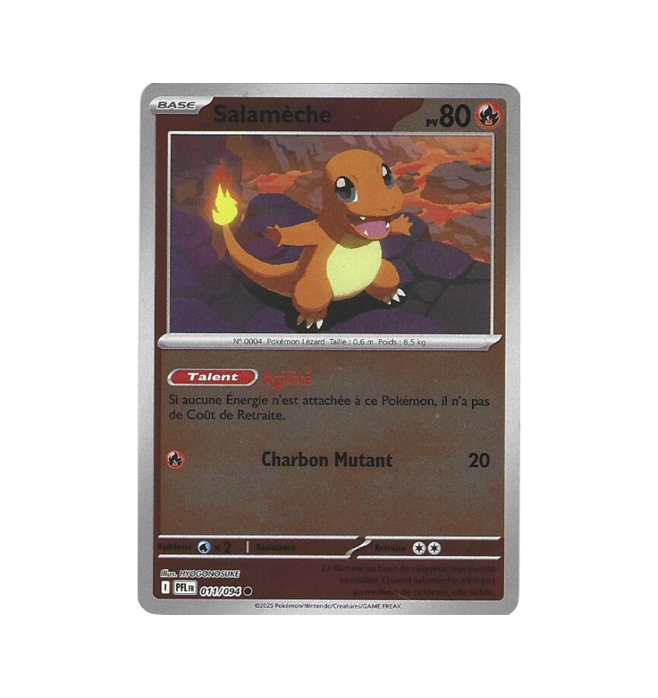 Salamèche 011/094 Reverse