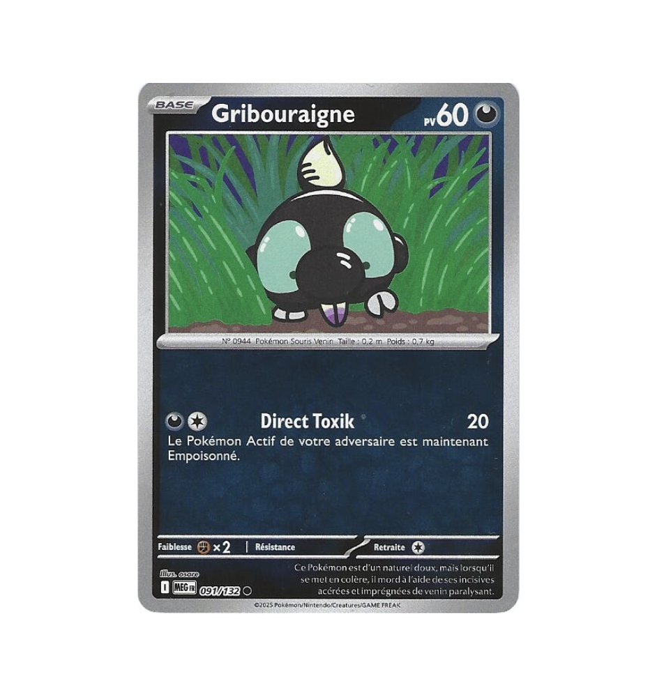 Gribouraigne 091/132 Reverse