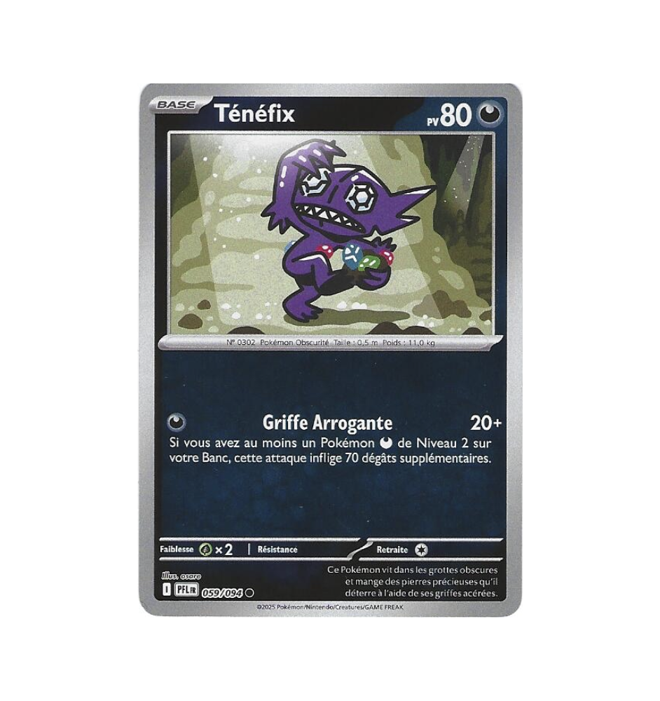 Ténéfix 059/094 Reverse