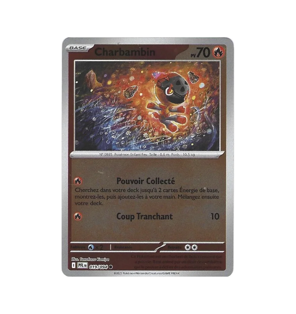 Charbambin 019/094 Reverse PFL Flammes Fantasmagoriques