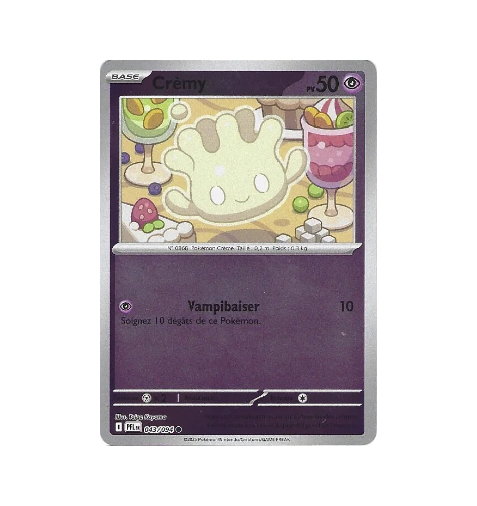 Crèmy 043/094 Reverse PFL Flammes Fantasmagoriques