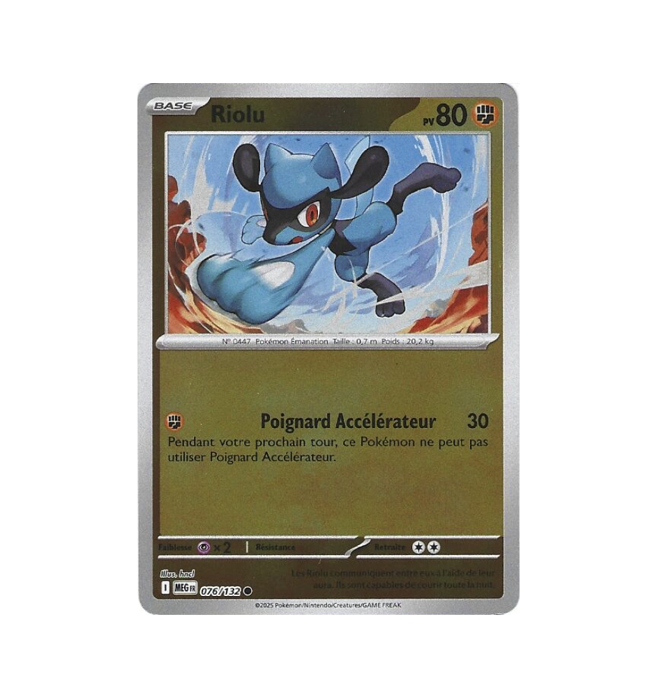 Riolu 076/132 Reverse