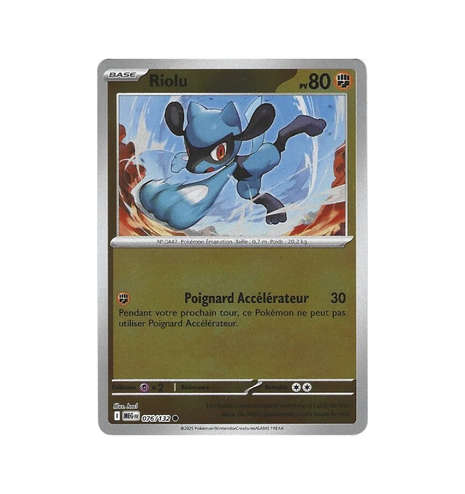 Riolu 076/132 Reverse
