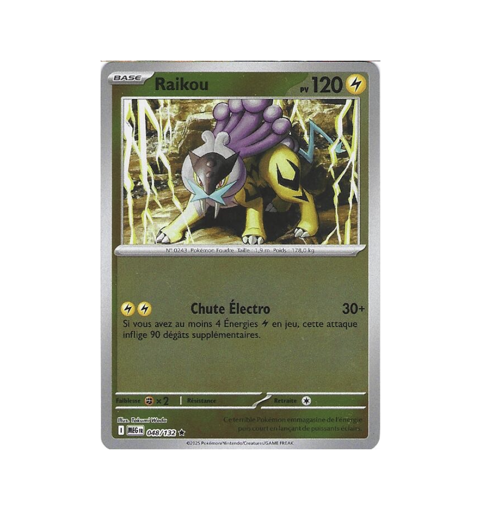 Raikou 048/132 Reverse