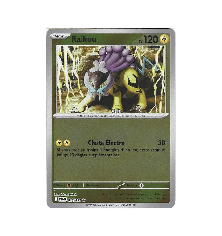 Raikou 048/132 Reverse