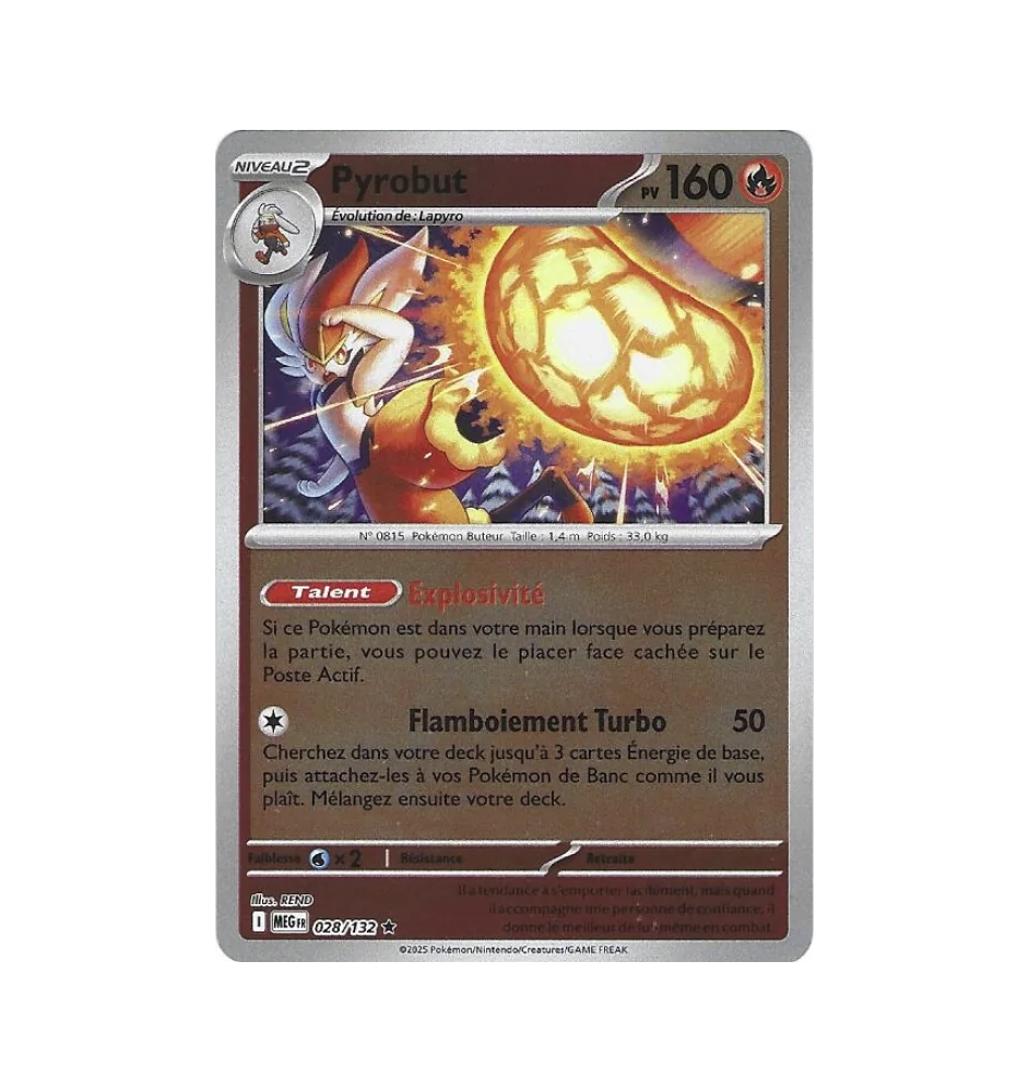 Pyrobut 028/132 Reverse