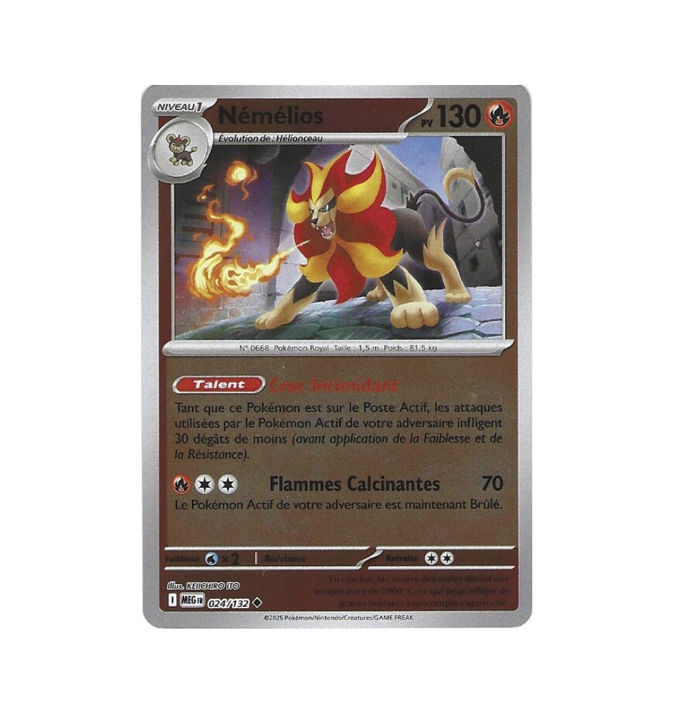 Némélios 024/132 Reverse