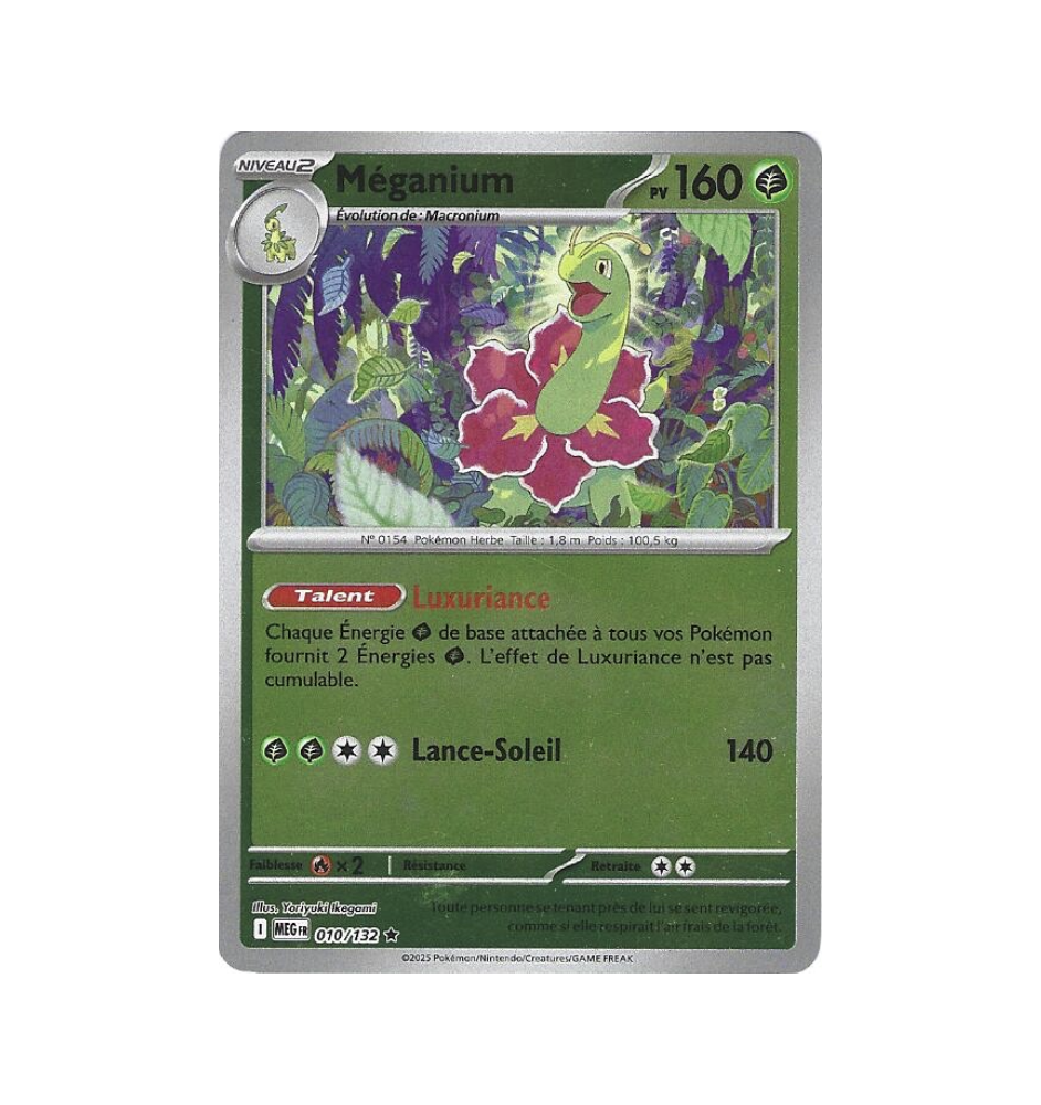 Méganium 010/132 Reverse