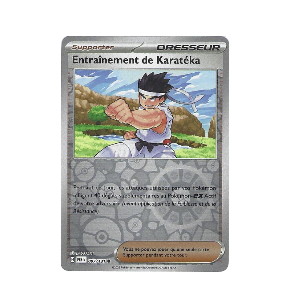 Dresseur Entrainement De Karatéka 097/131 Reverse