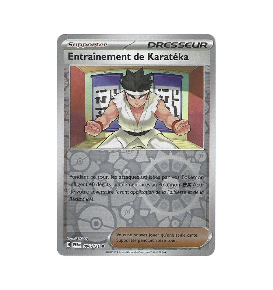 Dresseur Entrainement De Karatéka 096/131 Reverse