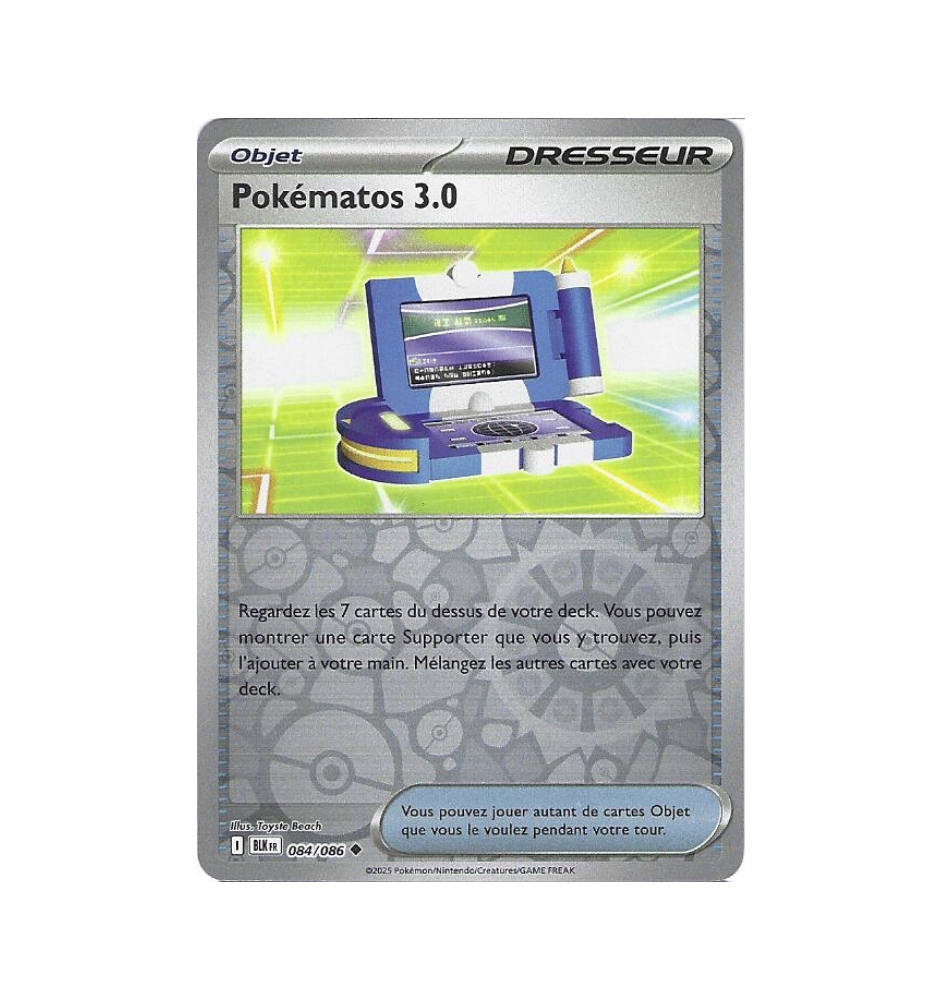 Dresseur Pokématos 3.0 084/086 Reverse