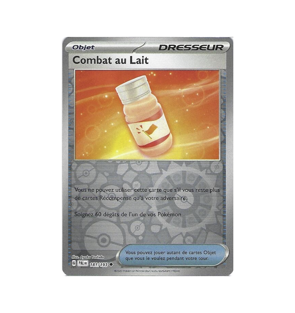 Dresseur Combat Au Lait 181/193 Reverse