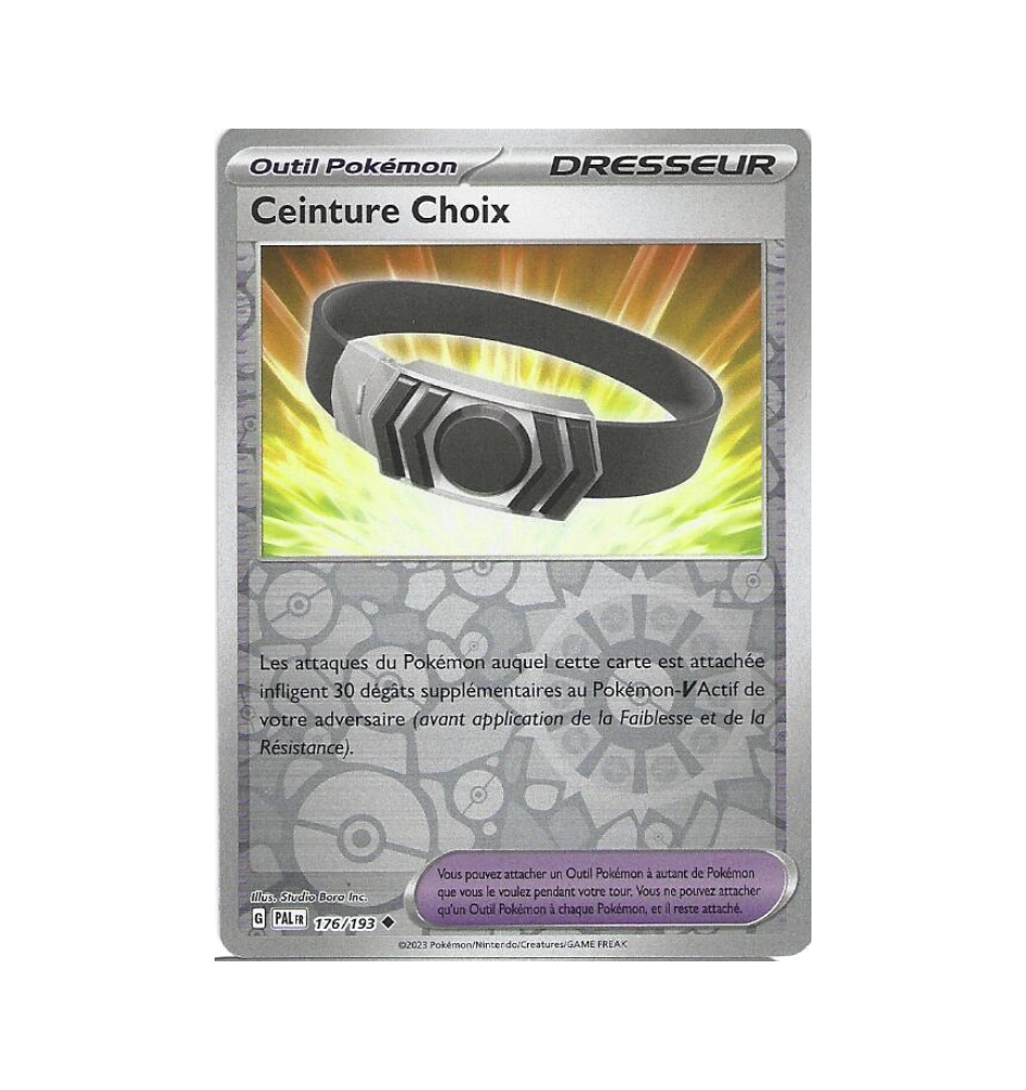 Dresseur Ceinture Choix 176/193 Reverse