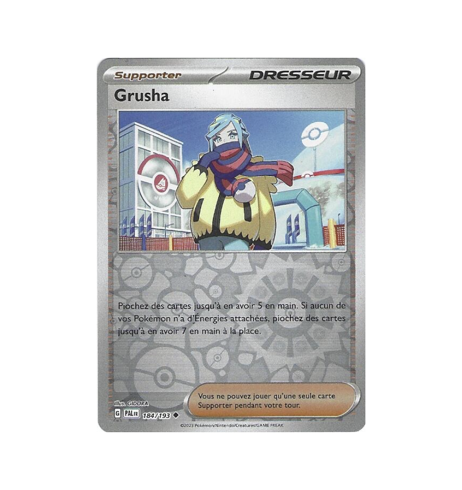 Dresseur Grusha 184/193 Reverse