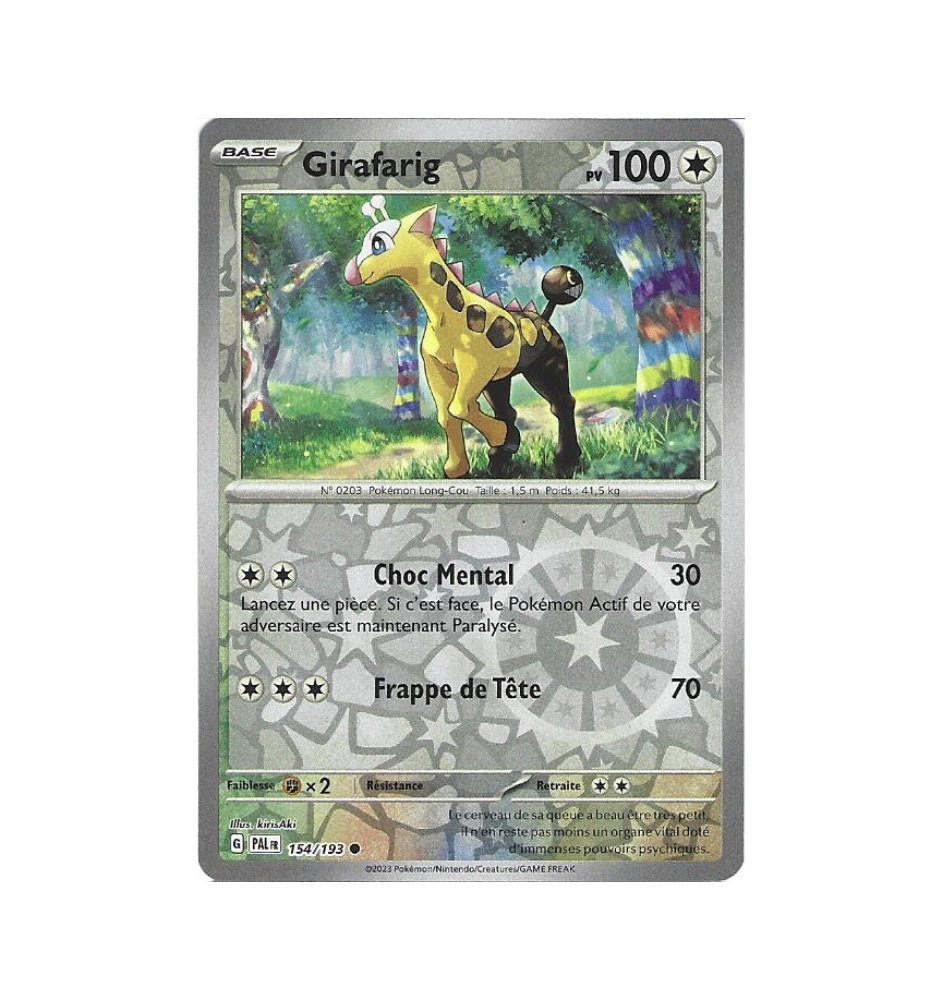 Girafarig 154/193 Reverse