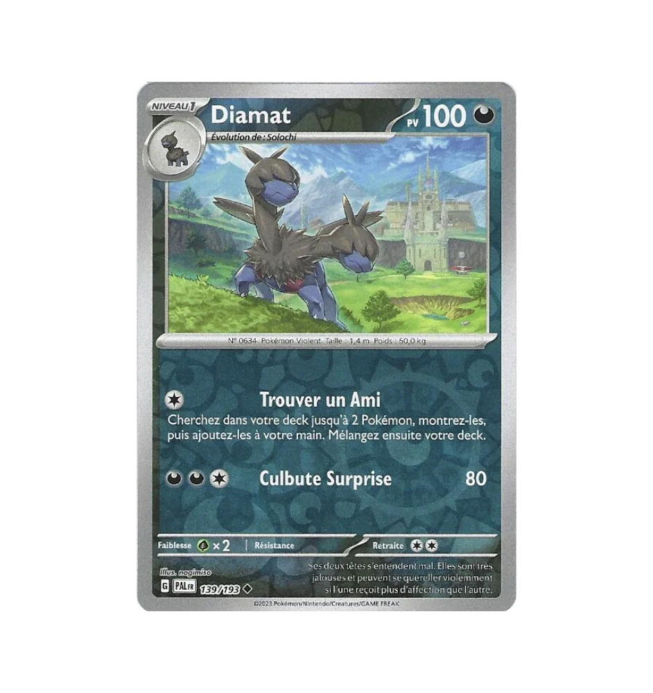 Diamat 139/193 Reverse Evolutions à paldéa
