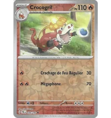 Crocogril 036/193 Reverse PAL Evolutions à paldéa