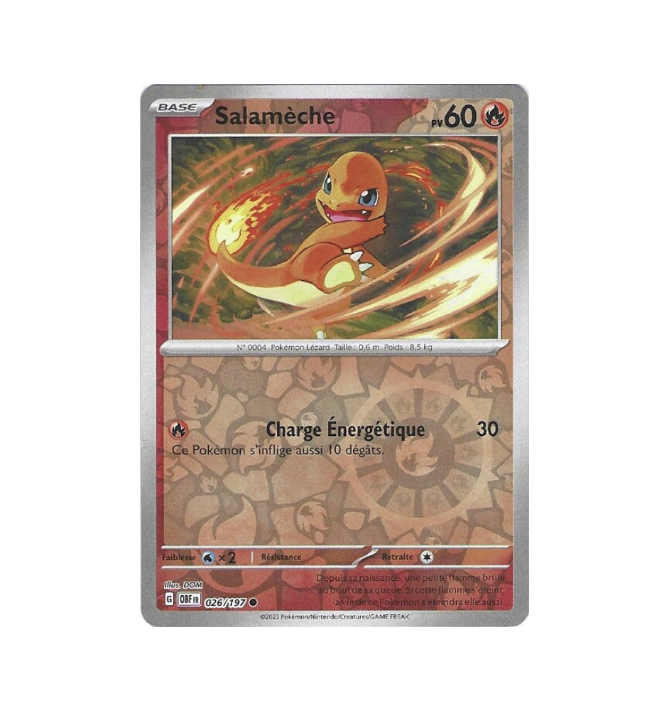 Salamèche 026/197 Reverse