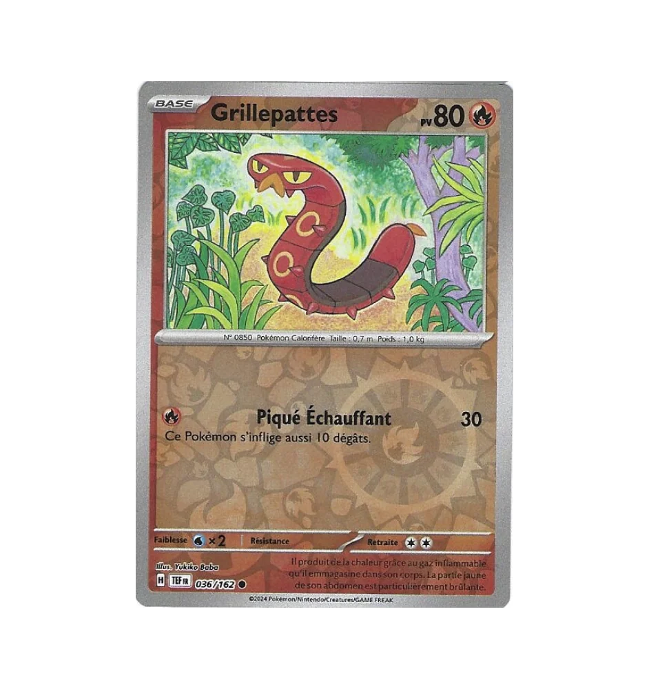 Grillepattes 036/162 Reverse