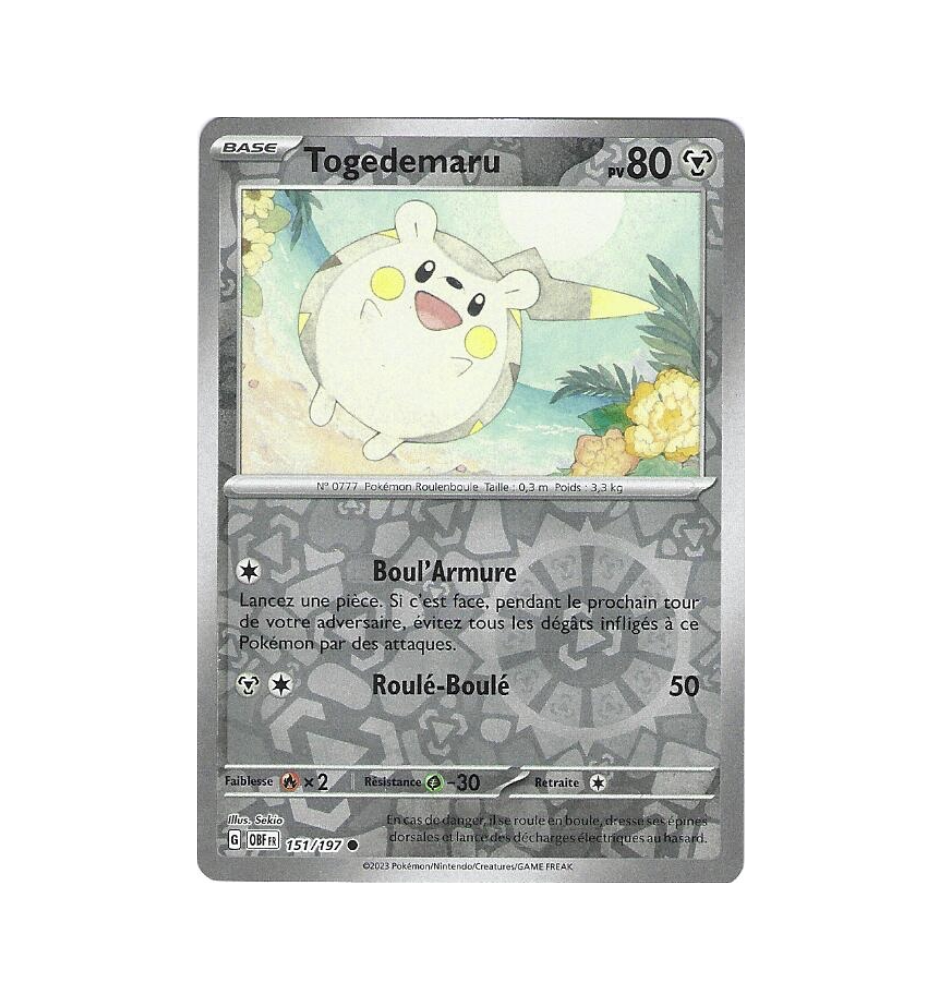 Togedemaru 151/197 Reverse