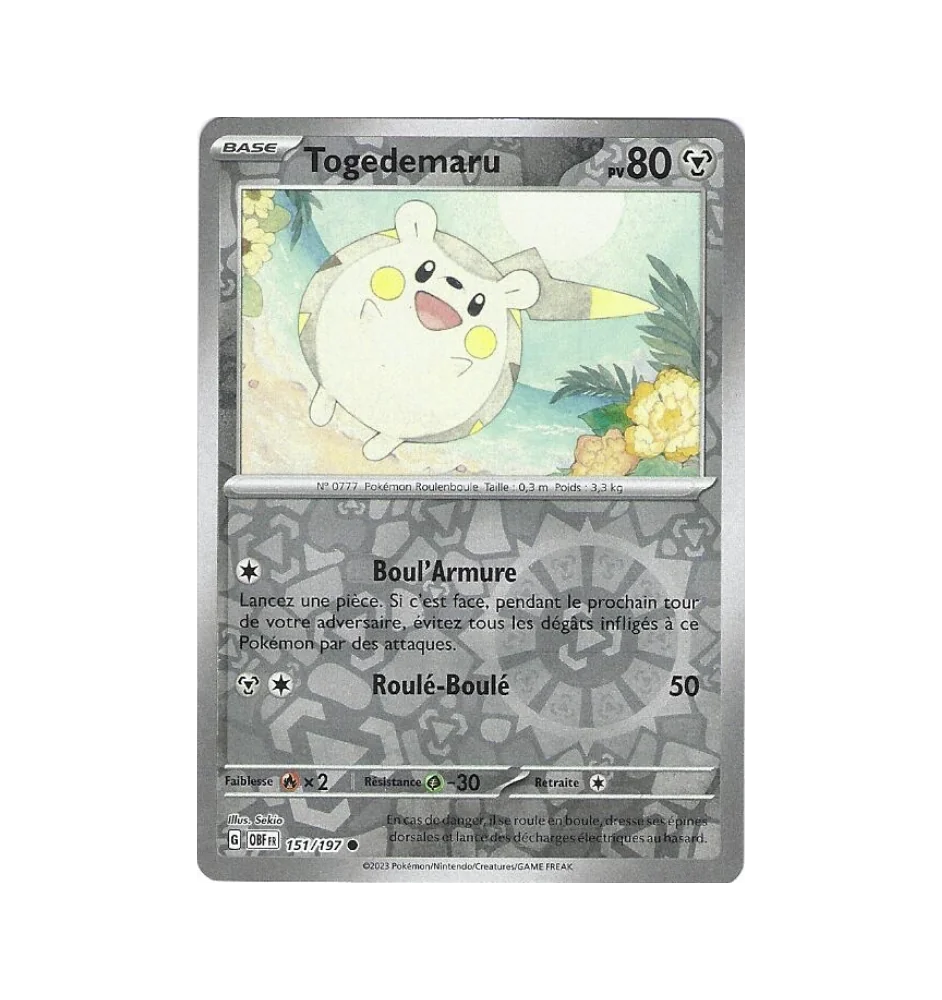 Togedemaru 151/197 Reverse