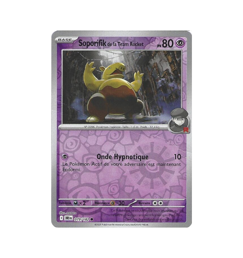 Soporifik De La Team Rocket 079/182 Reverse