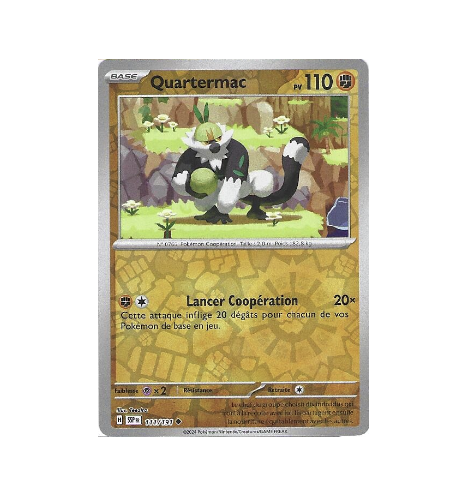 Quartermac 111/191 Reverse