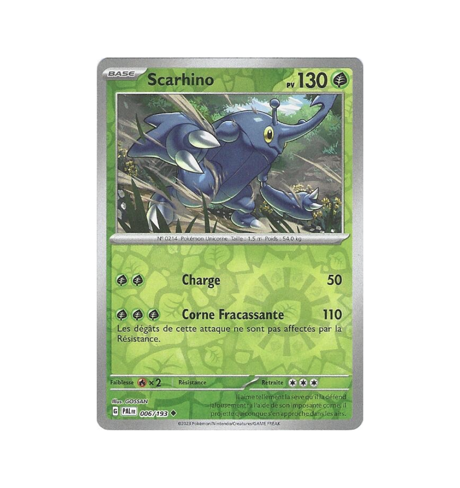 Scarhino 006/193 Reverse