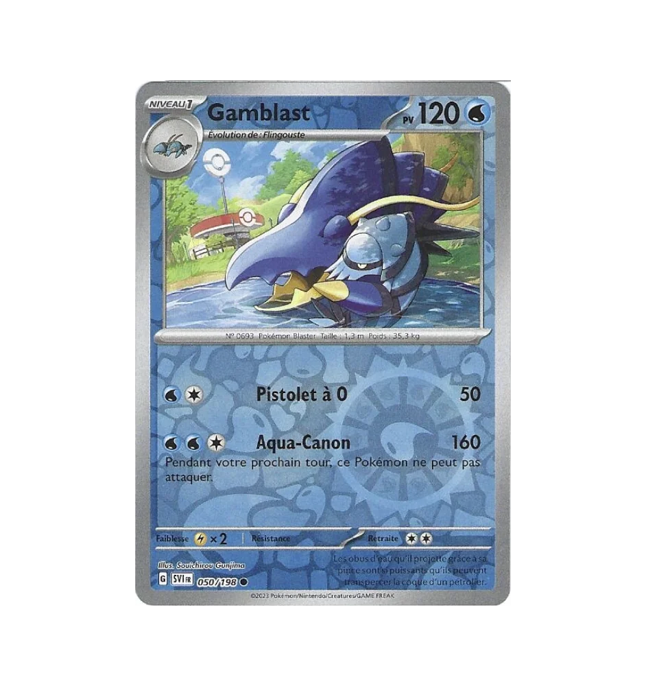 Gamblast 050/198 Reverse SV1 Ecarlate Et Violet