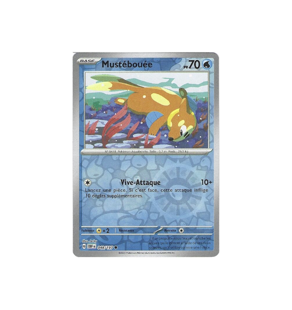 Mustébouée 048/197 Reverse