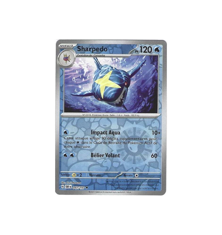 Sharpedo 047/197 Reverse