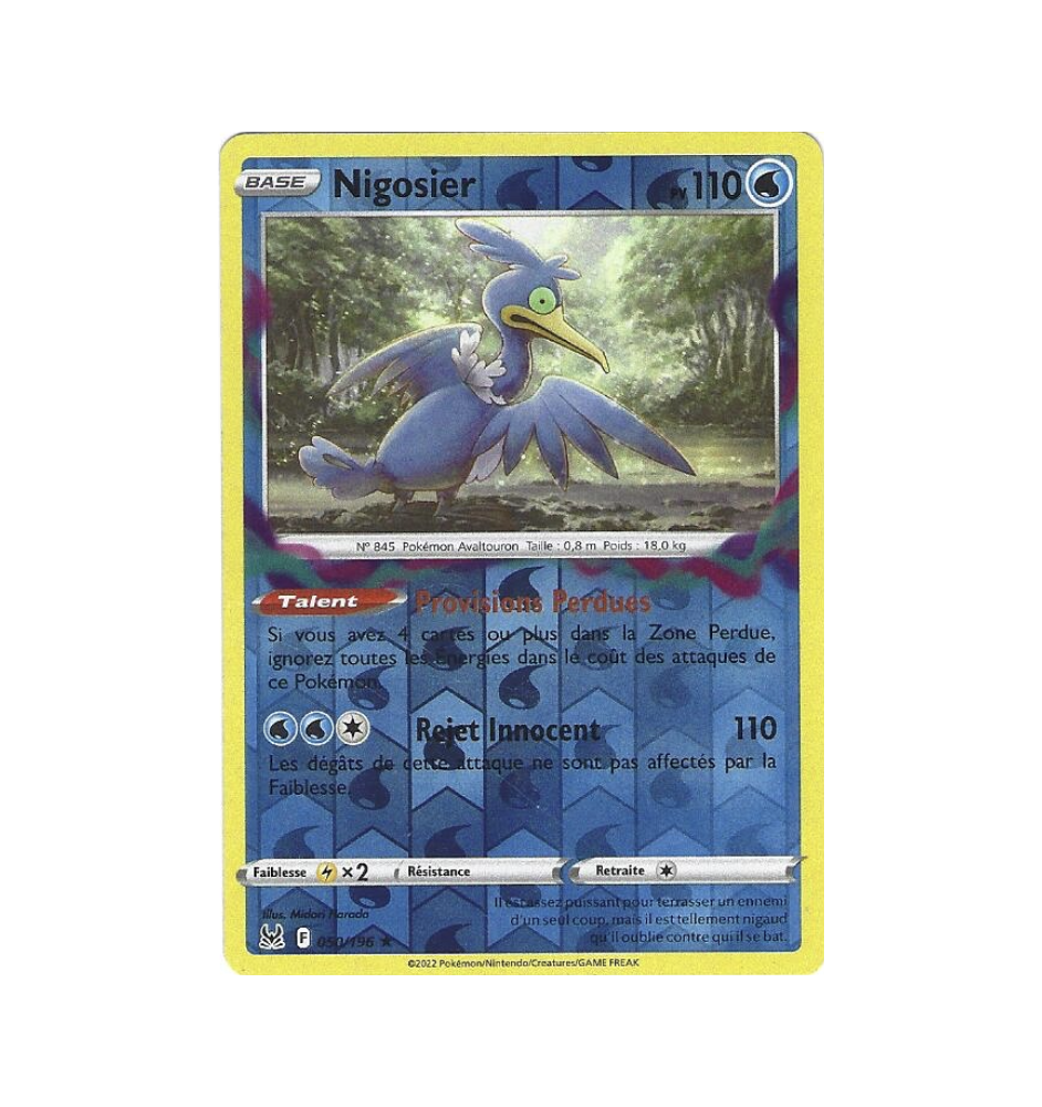 Nigosier 050/196 Reverse