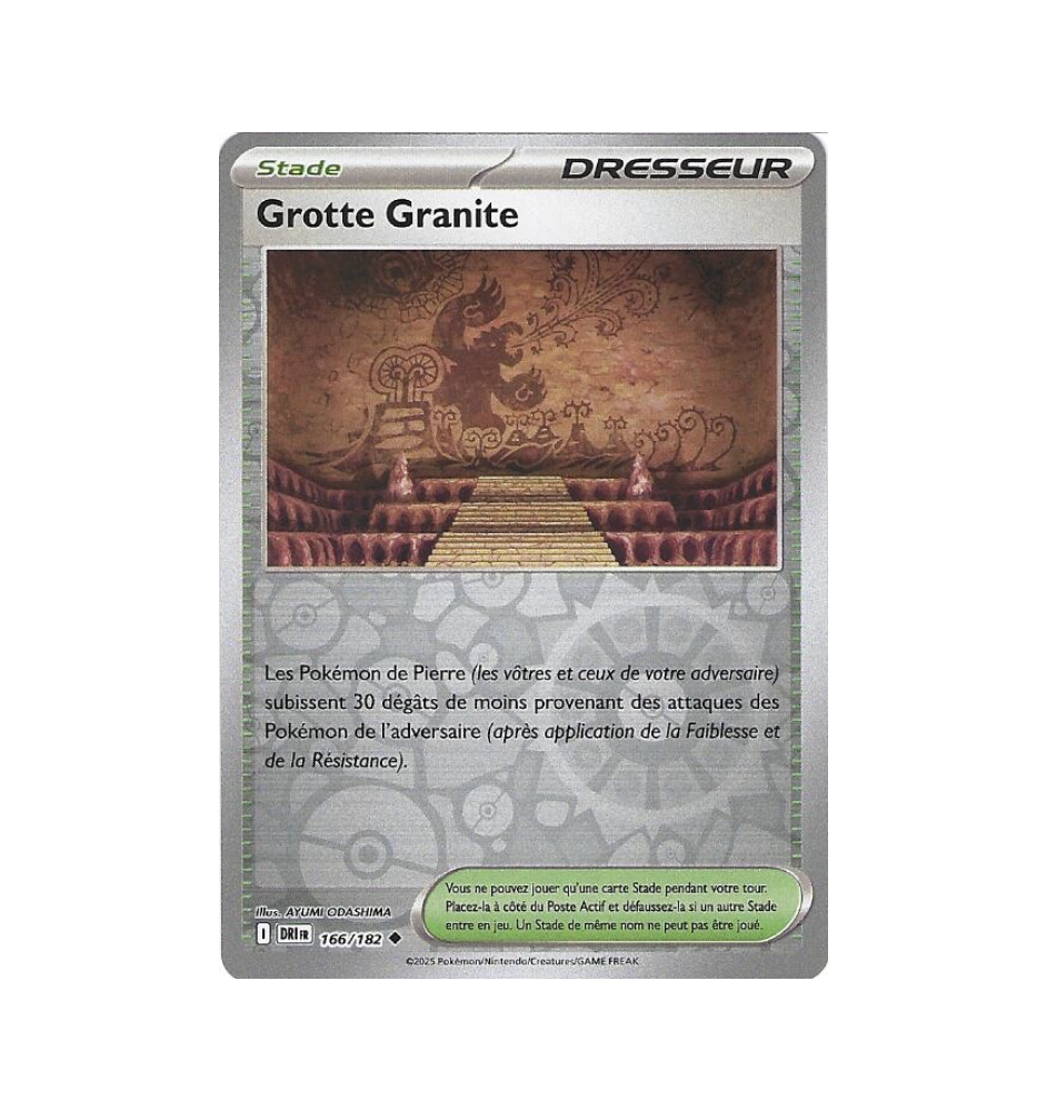 Dresseur Grotte Granite 166/182 Reverse