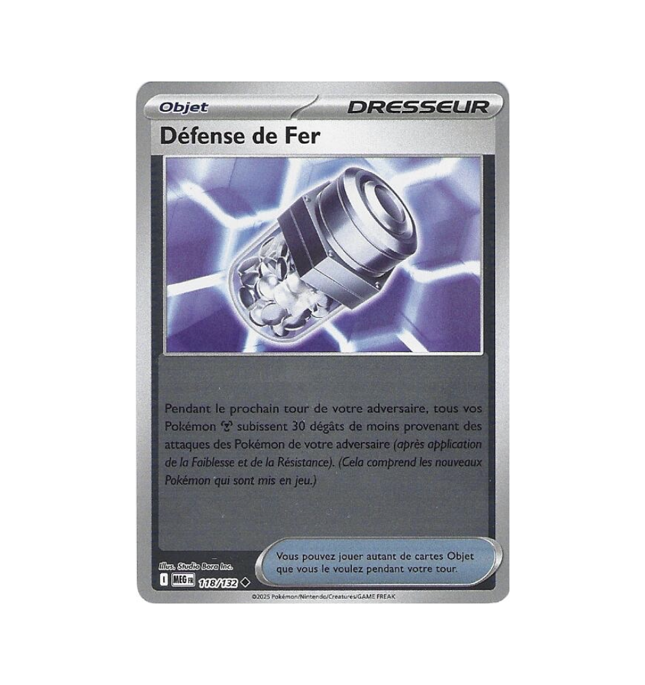 Dresseur Defense De Fer 118/132 Reverse