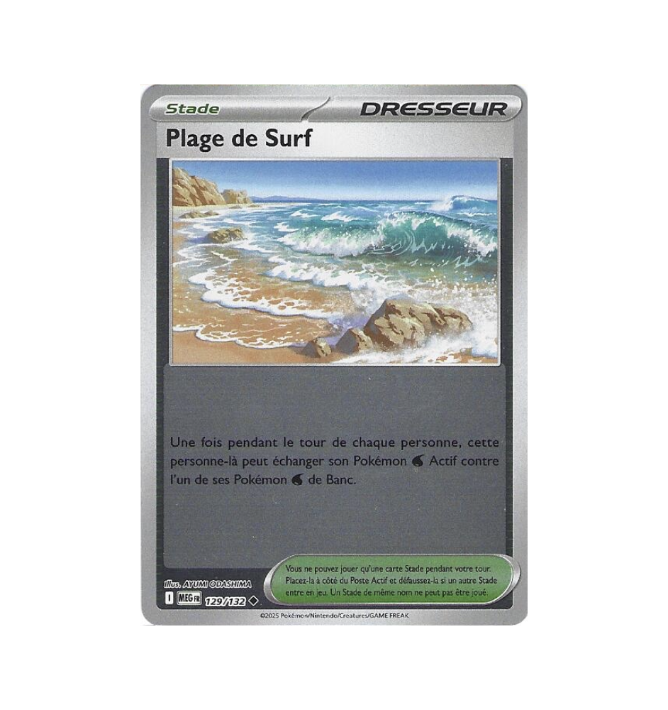 Dresseur Plage De Surf 129/132 Reverse