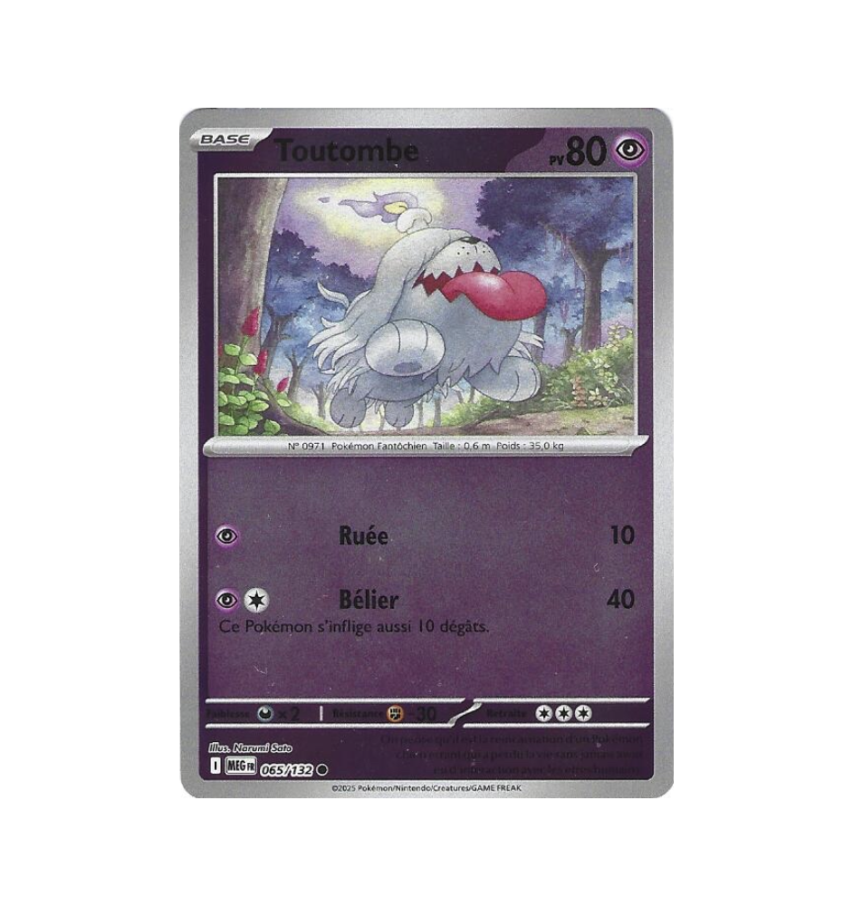 Toutombe 065/132 Reverse