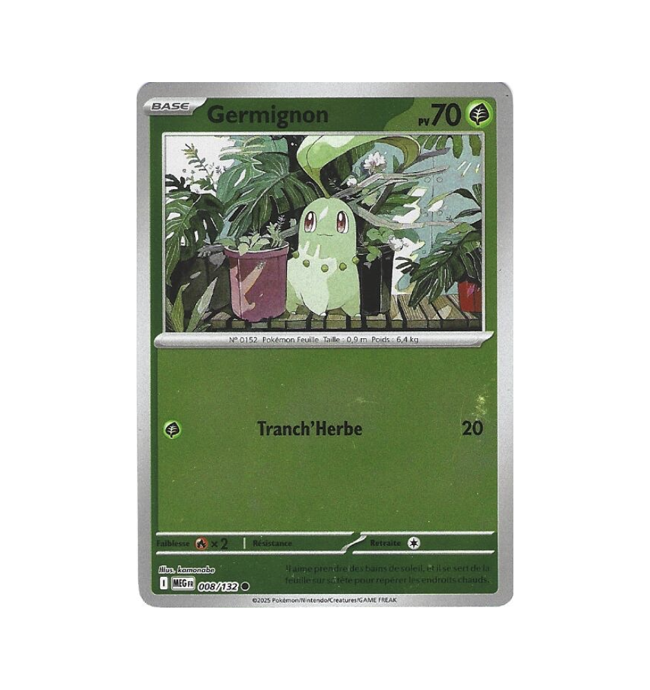 Germignon 008/132 Reverse