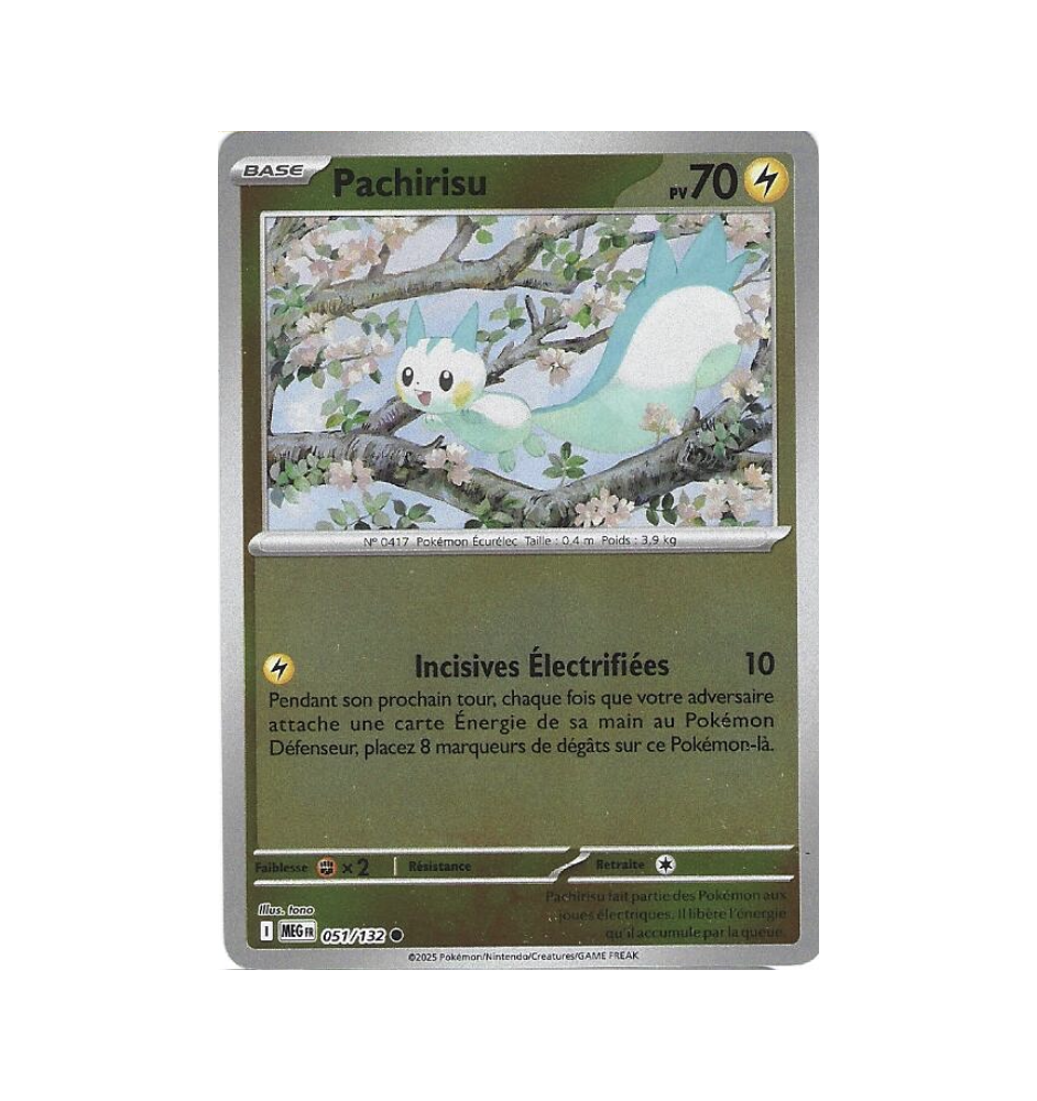 Pachirisu 051/132 Reverse