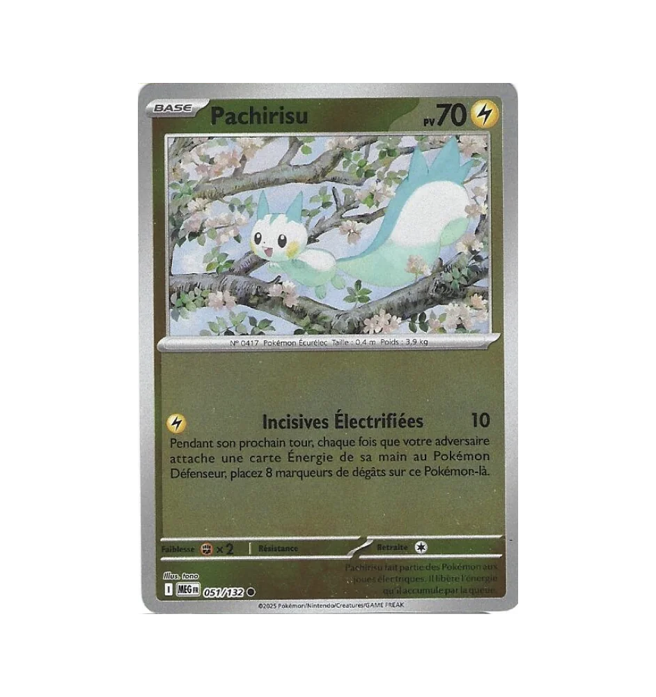 Pachirisu 051/132 Reverse