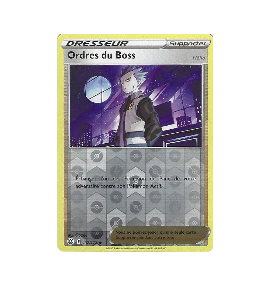 Trainer: Boss’s Order 132/172 Reverse